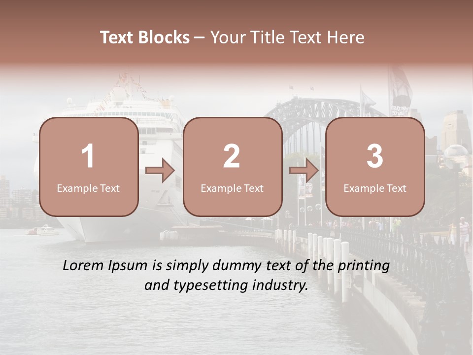 Sydney Harbour PowerPoint Template