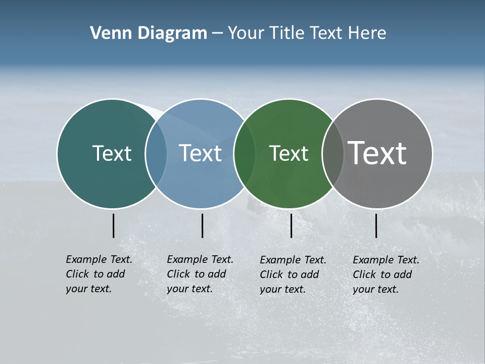 Surfer Gets Air PowerPoint Template