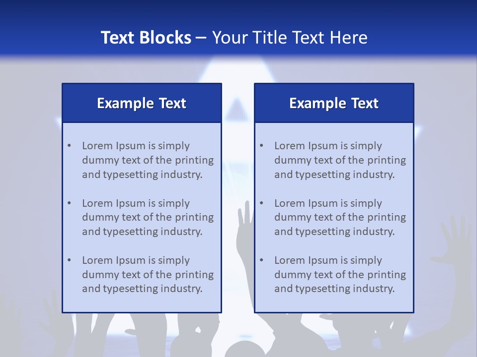 Some Jewish People Celebrating Beneath The Star Of David PowerPoint Template