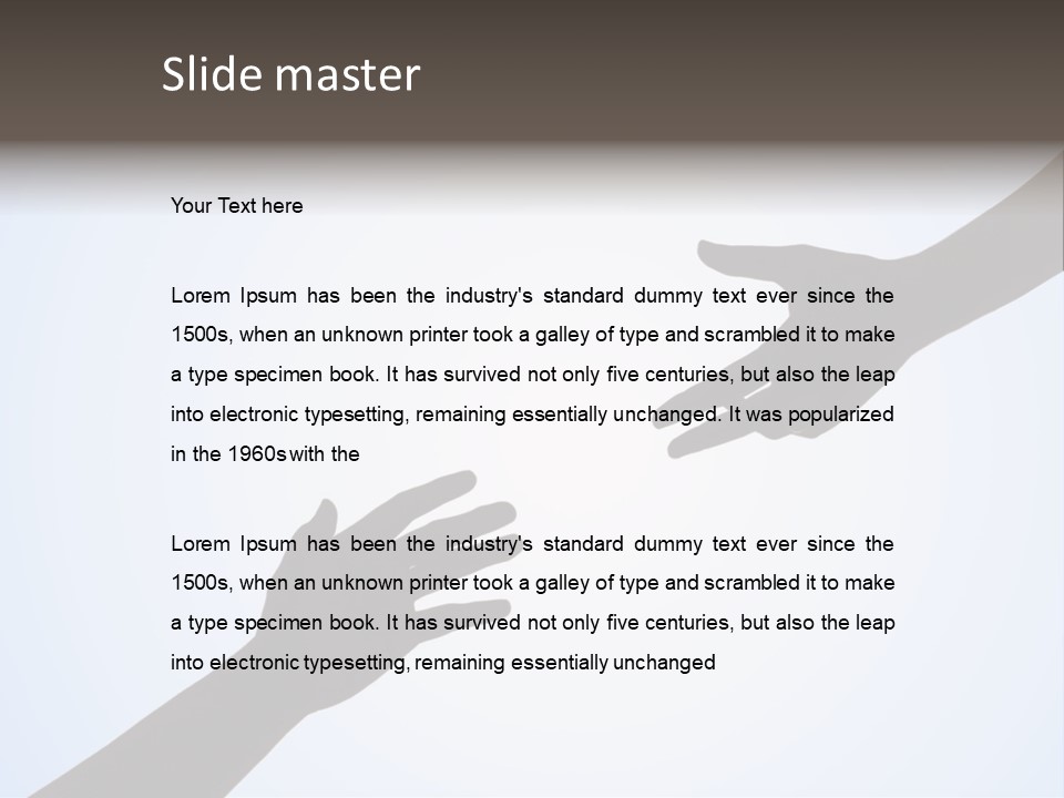 Help / Assistance PowerPoint Template