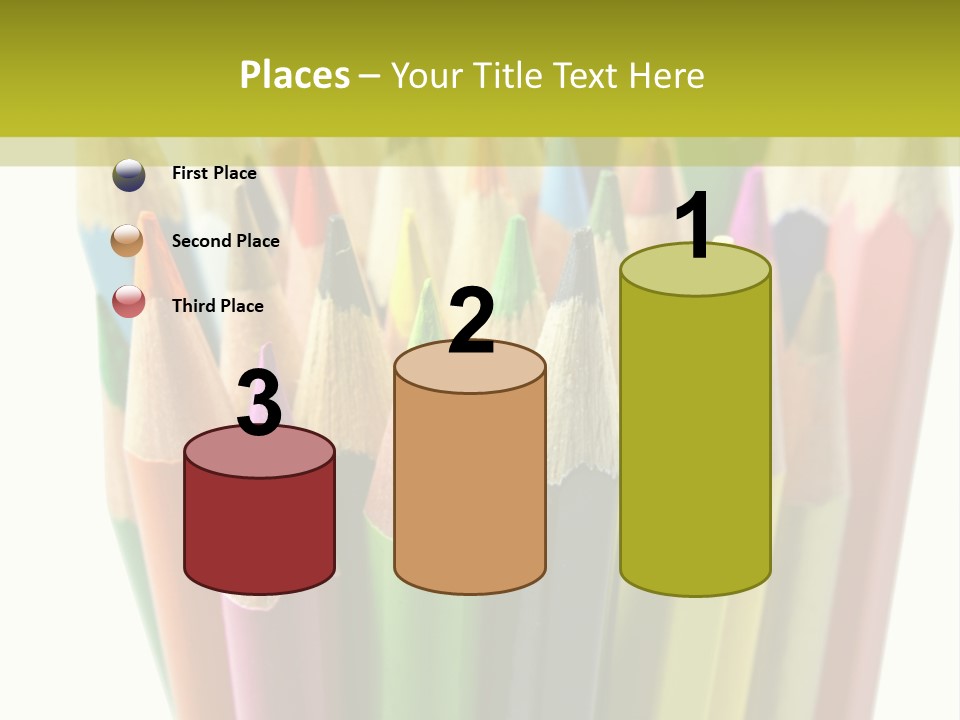 Color Pencils PowerPoint Template