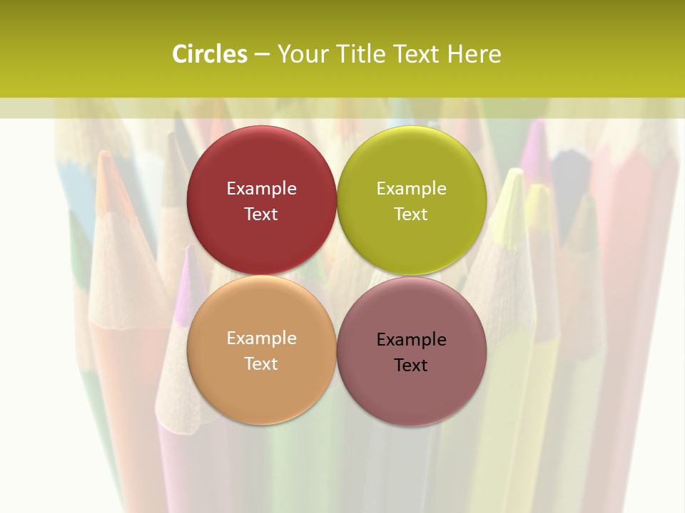 Color Pencils PowerPoint Template