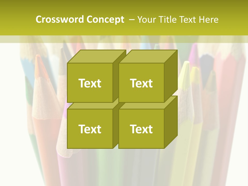 Color Pencils PowerPoint Template