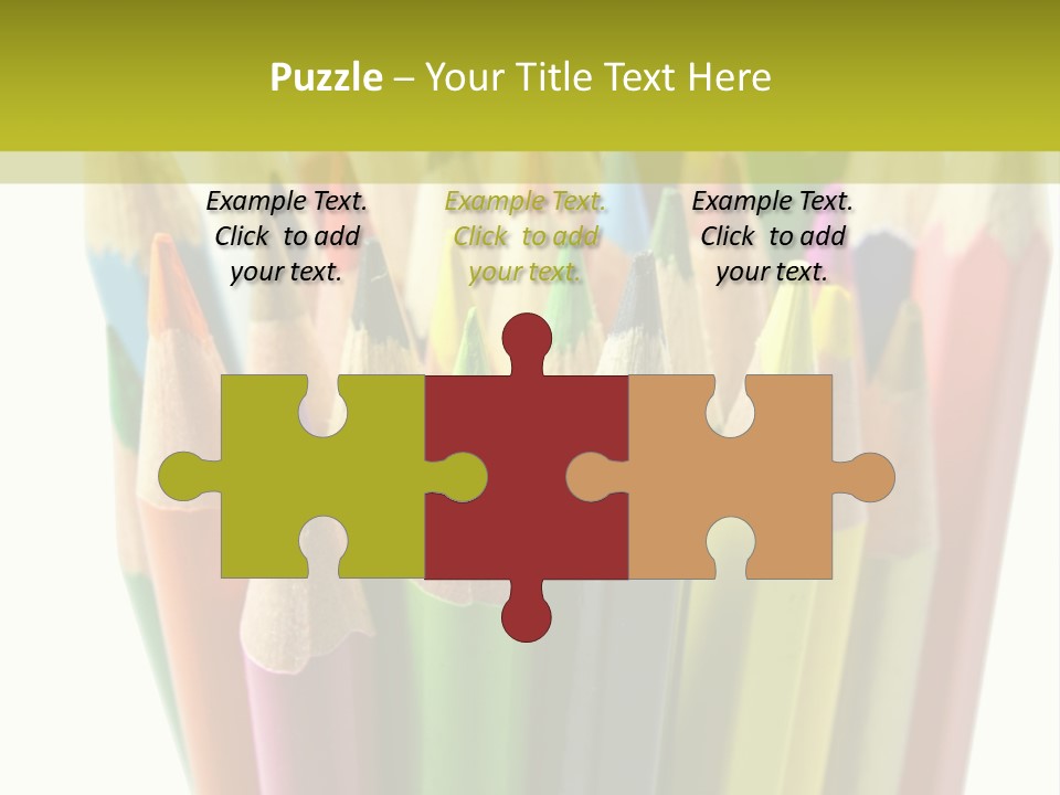 Color Pencils PowerPoint Template