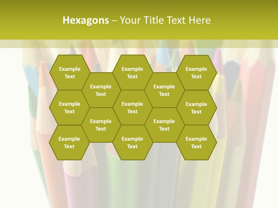 Color Pencils PowerPoint Template