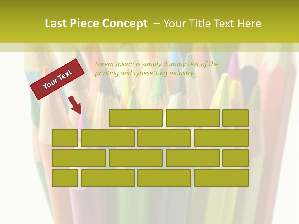 Color Pencils PowerPoint Template