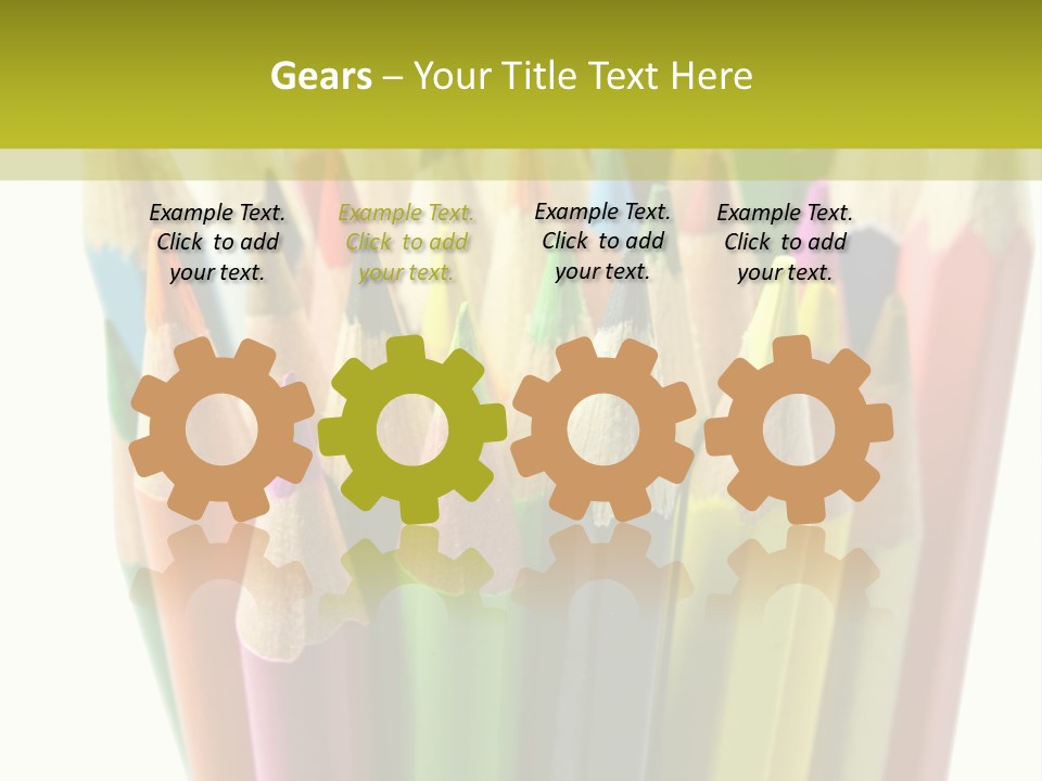 Color Pencils PowerPoint Template