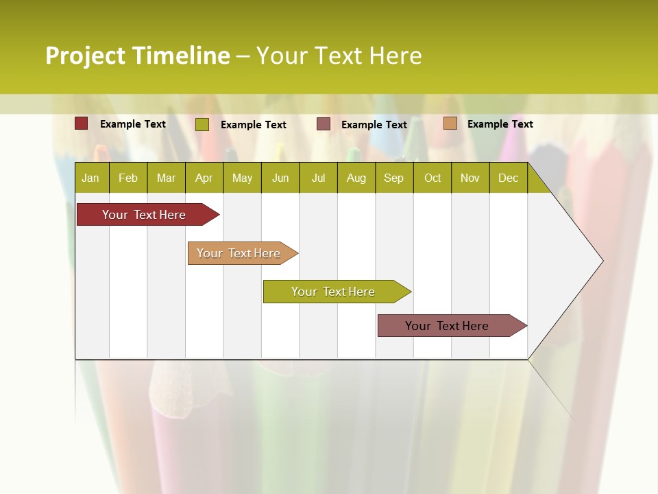 Color Pencils PowerPoint Template