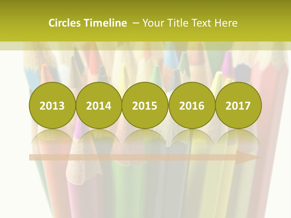 Color Pencils PowerPoint Template