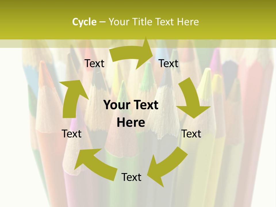 Color Pencils PowerPoint Template