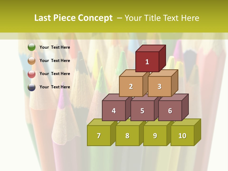 Color Pencils PowerPoint Template