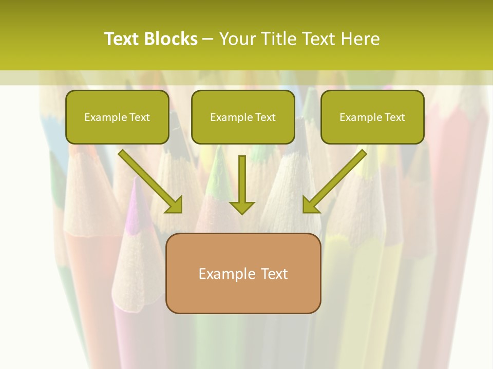 Color Pencils PowerPoint Template
