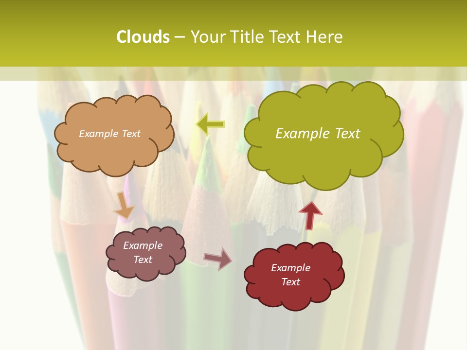 Color Pencils PowerPoint Template