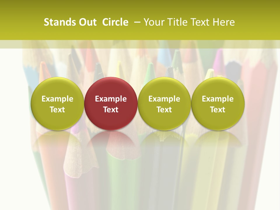 Color Pencils PowerPoint Template