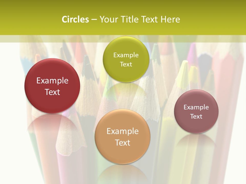 Color Pencils PowerPoint Template