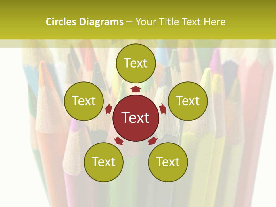 Color Pencils PowerPoint Template