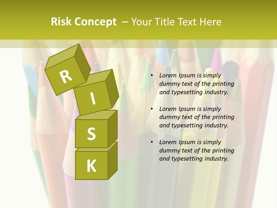 Color Pencils PowerPoint Template