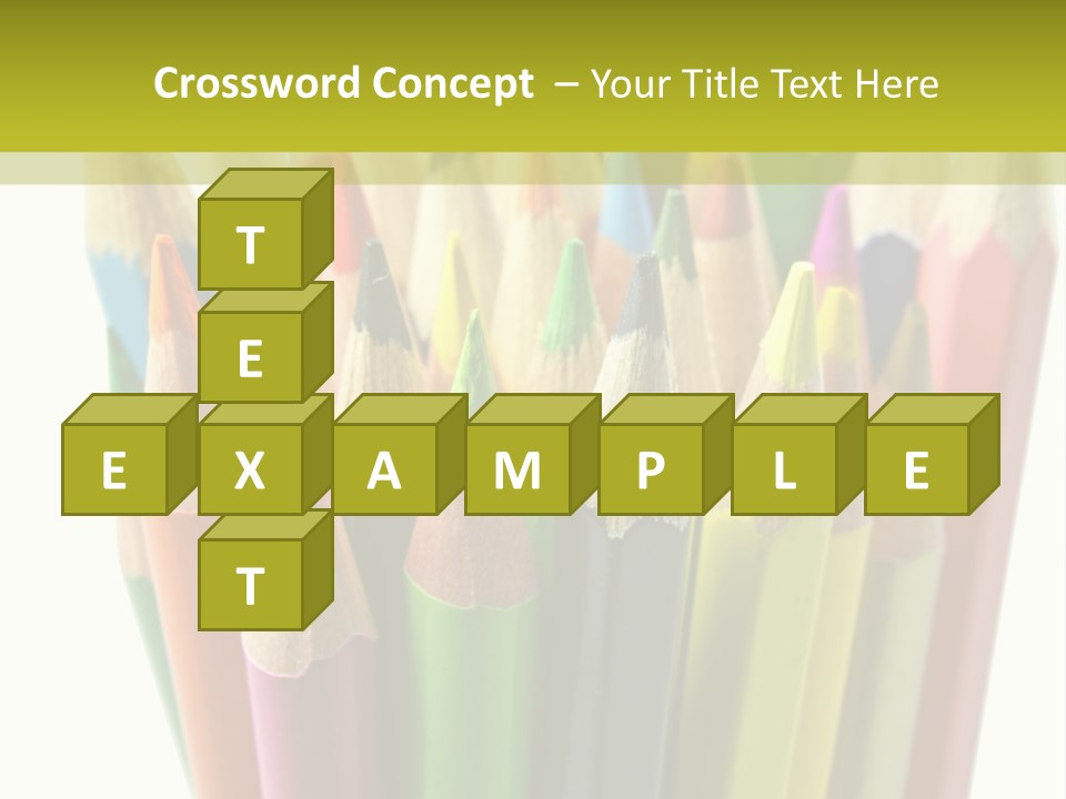 Color Pencils PowerPoint Template