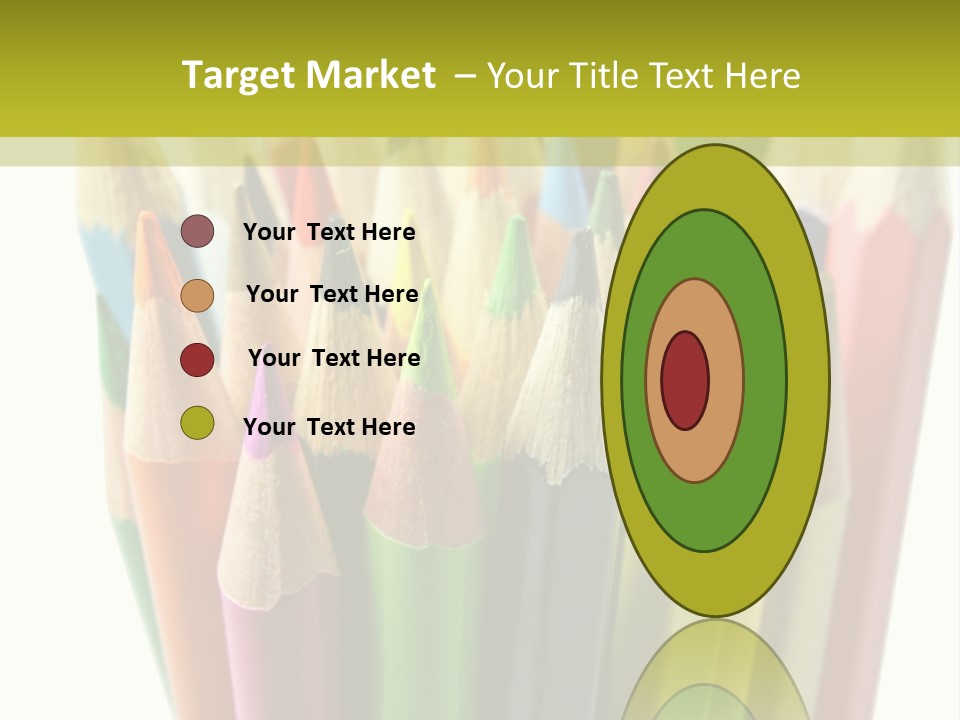 Color Pencils PowerPoint Template