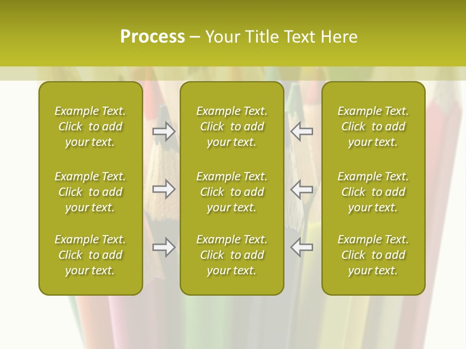 Color Pencils PowerPoint Template