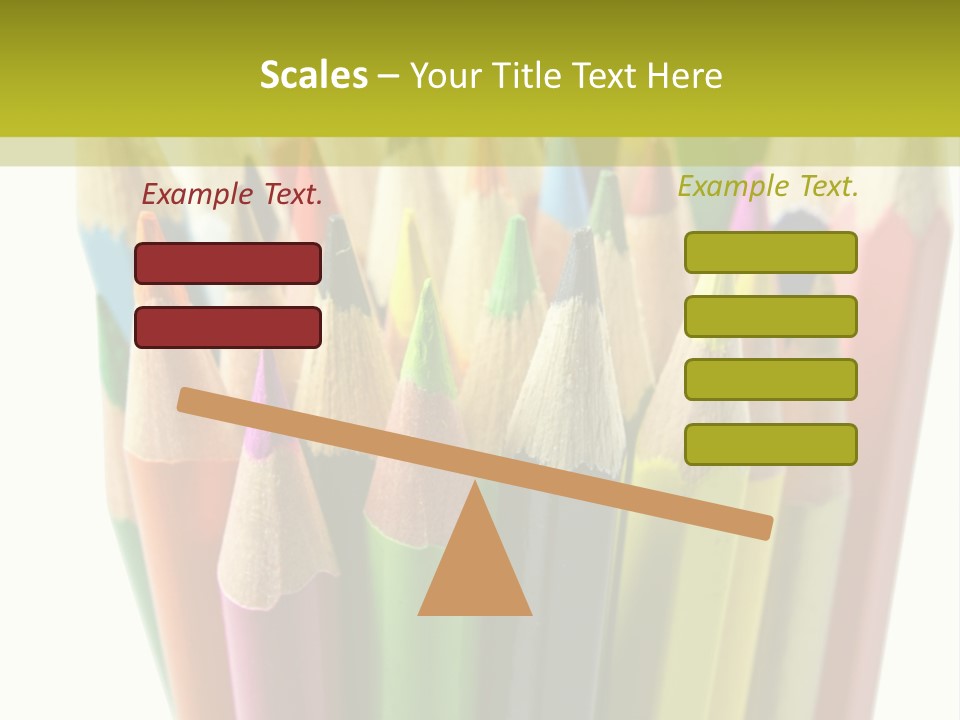 Color Pencils PowerPoint Template