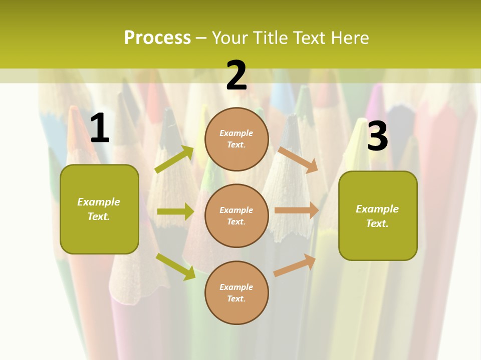 Color Pencils PowerPoint Template
