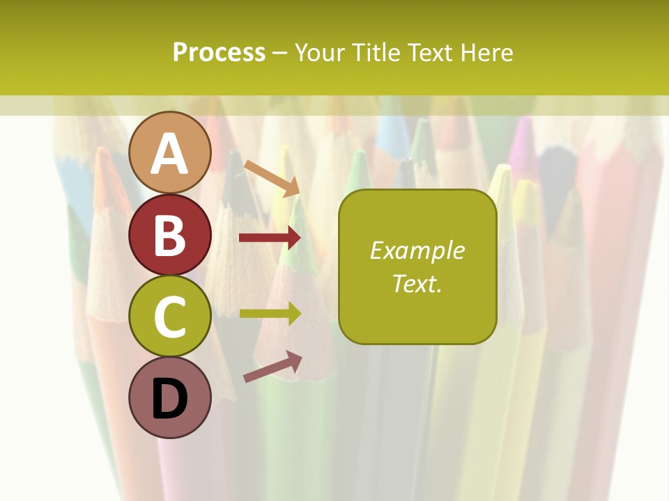 Color Pencils PowerPoint Template