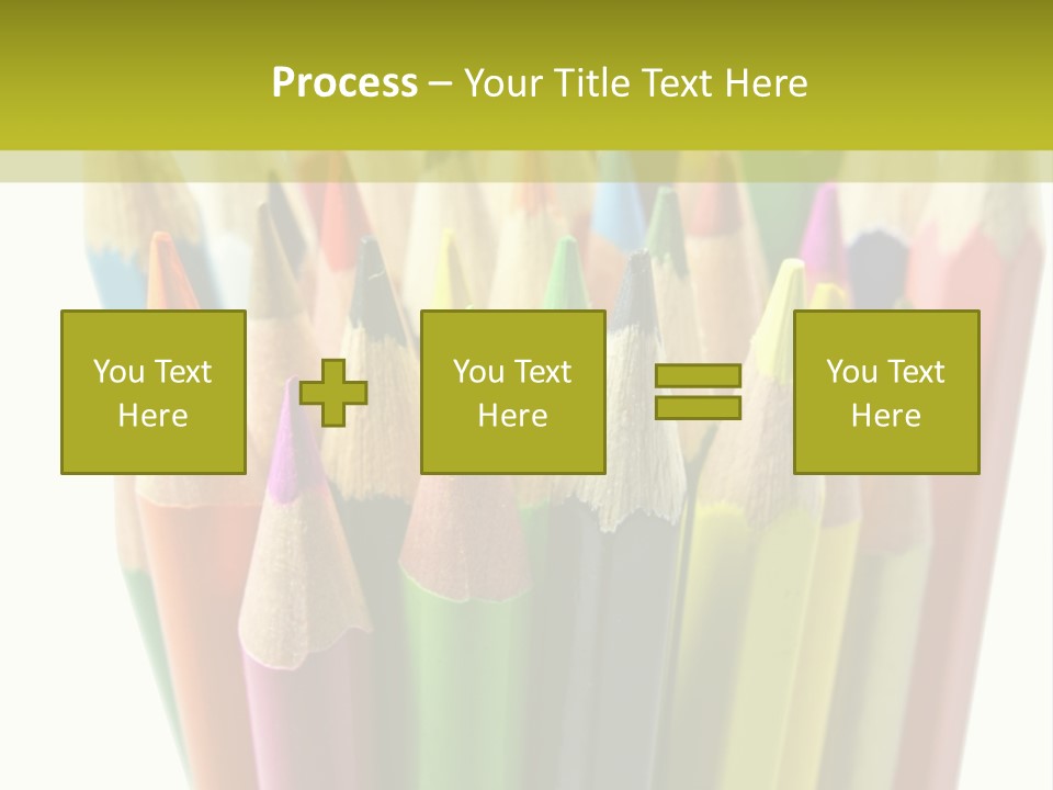 Color Pencils PowerPoint Template