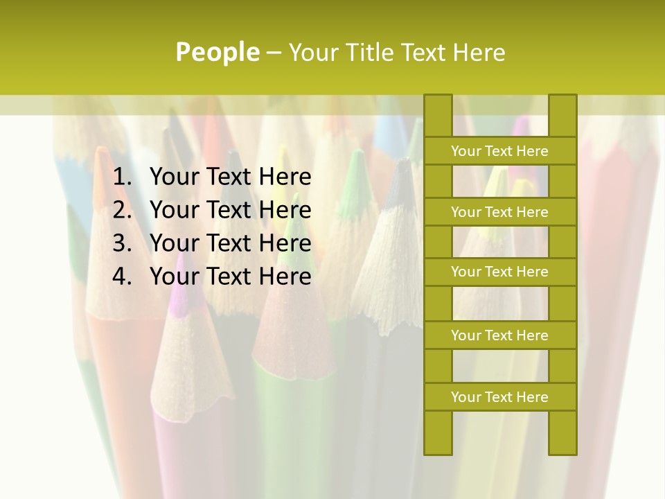 Color Pencils PowerPoint Template