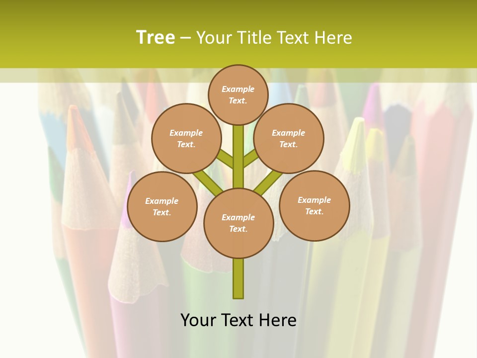 Color Pencils PowerPoint Template