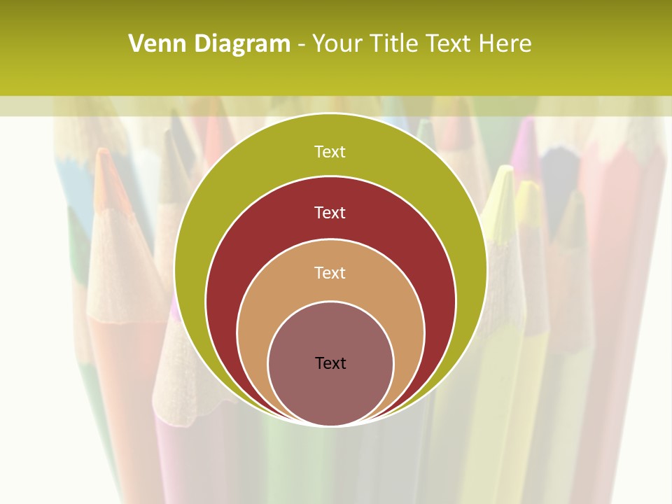 Color Pencils PowerPoint Template