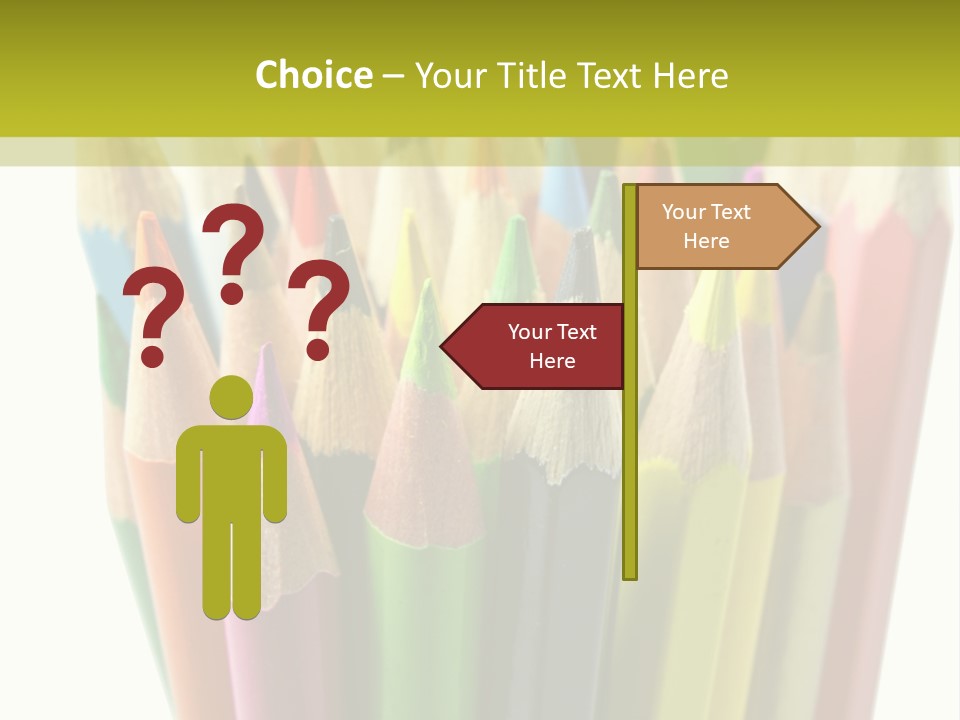 Color Pencils PowerPoint Template