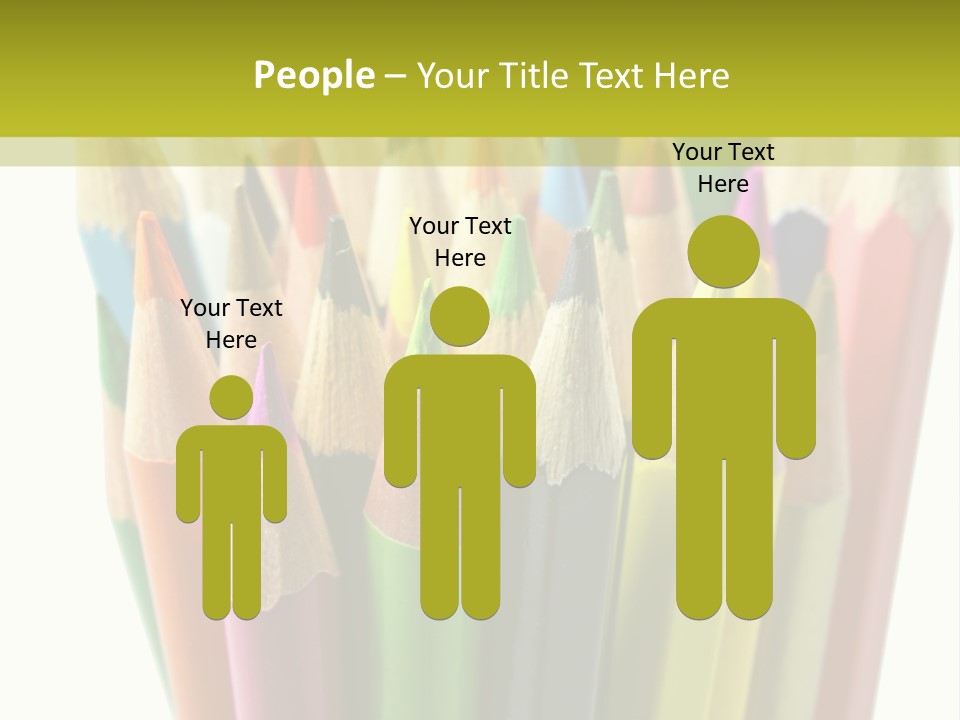 Color Pencils PowerPoint Template