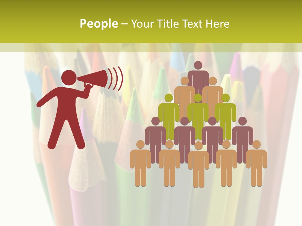 Color Pencils PowerPoint Template