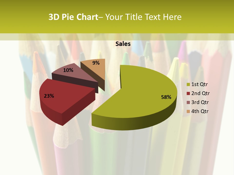 Color Pencils PowerPoint Template