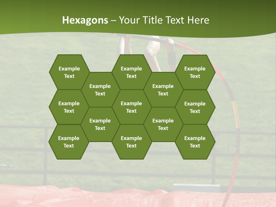 Pole Vaulter PowerPoint Template