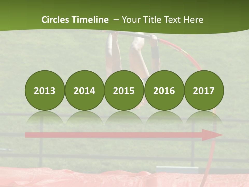 Pole Vaulter PowerPoint Template