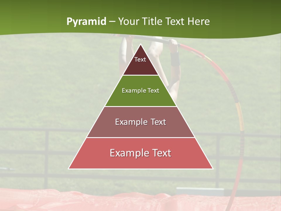 Pole Vaulter PowerPoint Template