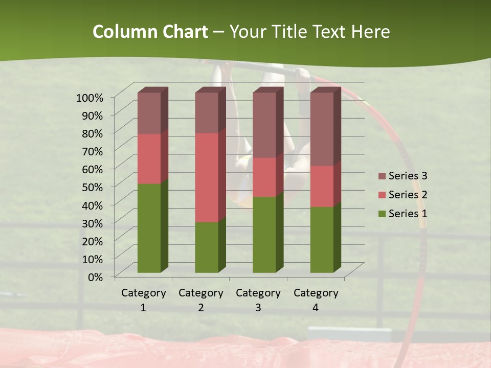 Pole Vaulter PowerPoint Template