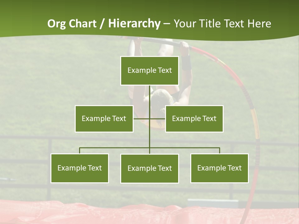 Pole Vaulter PowerPoint Template