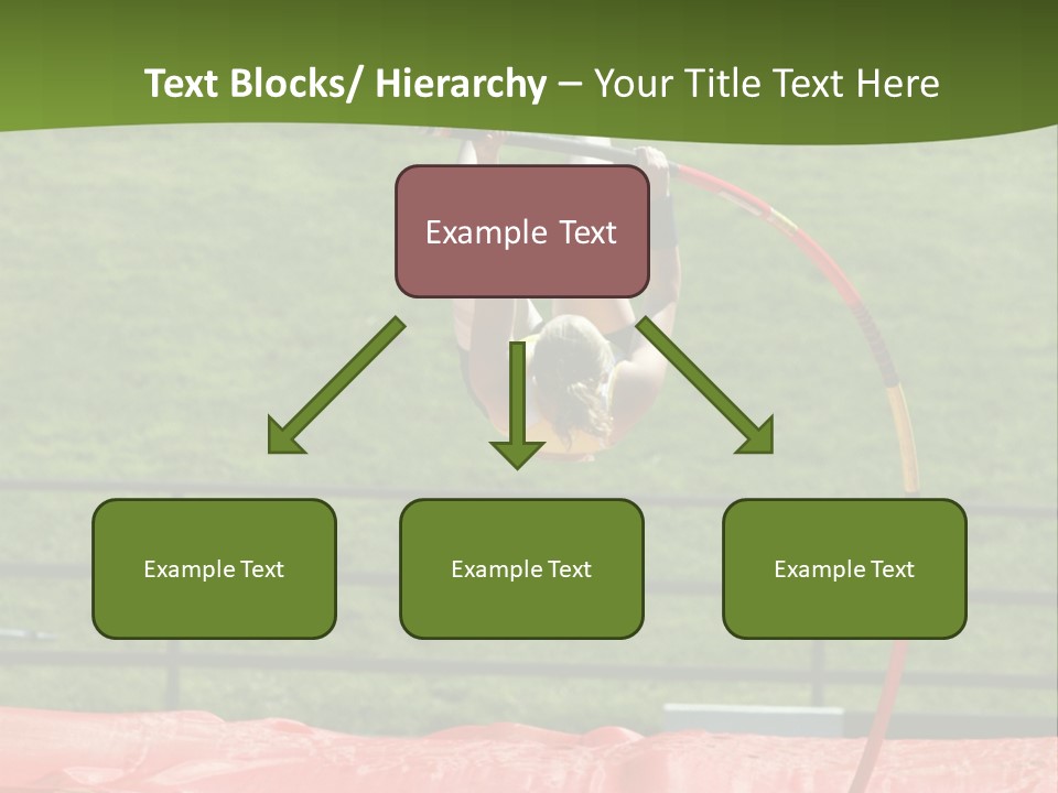 Pole Vaulter PowerPoint Template