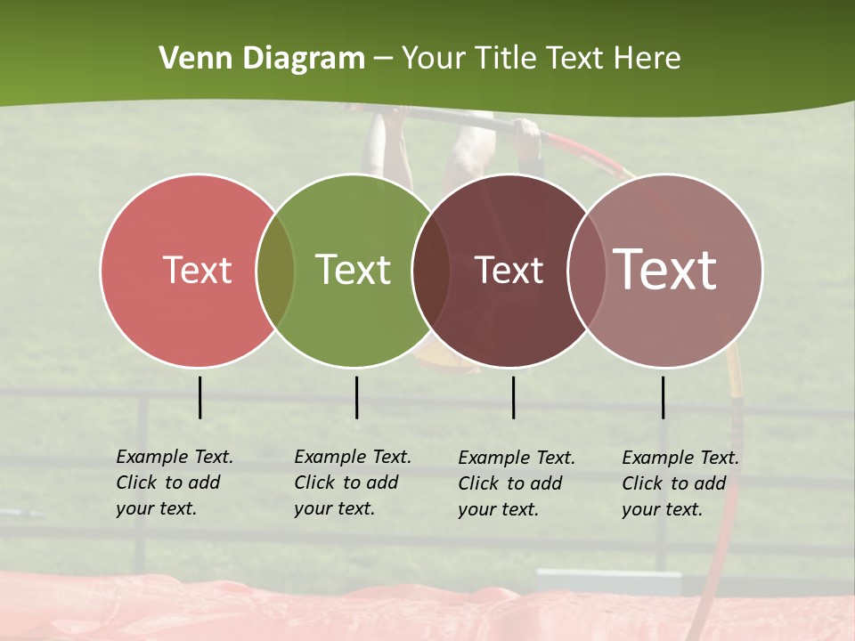 Pole Vaulter PowerPoint Template