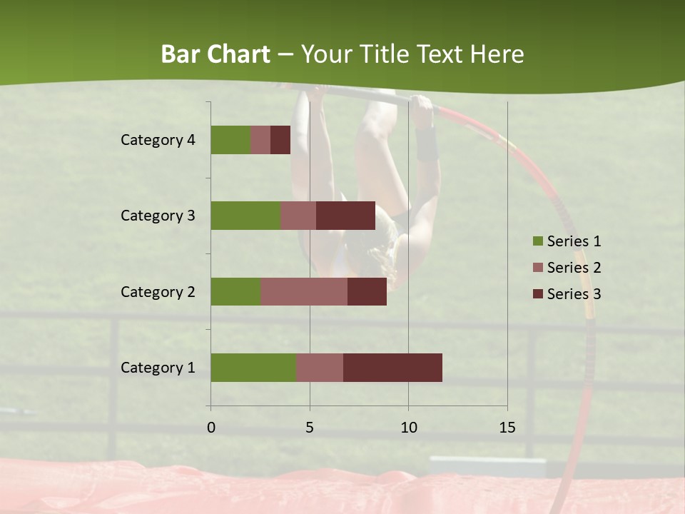 Pole Vaulter PowerPoint Template