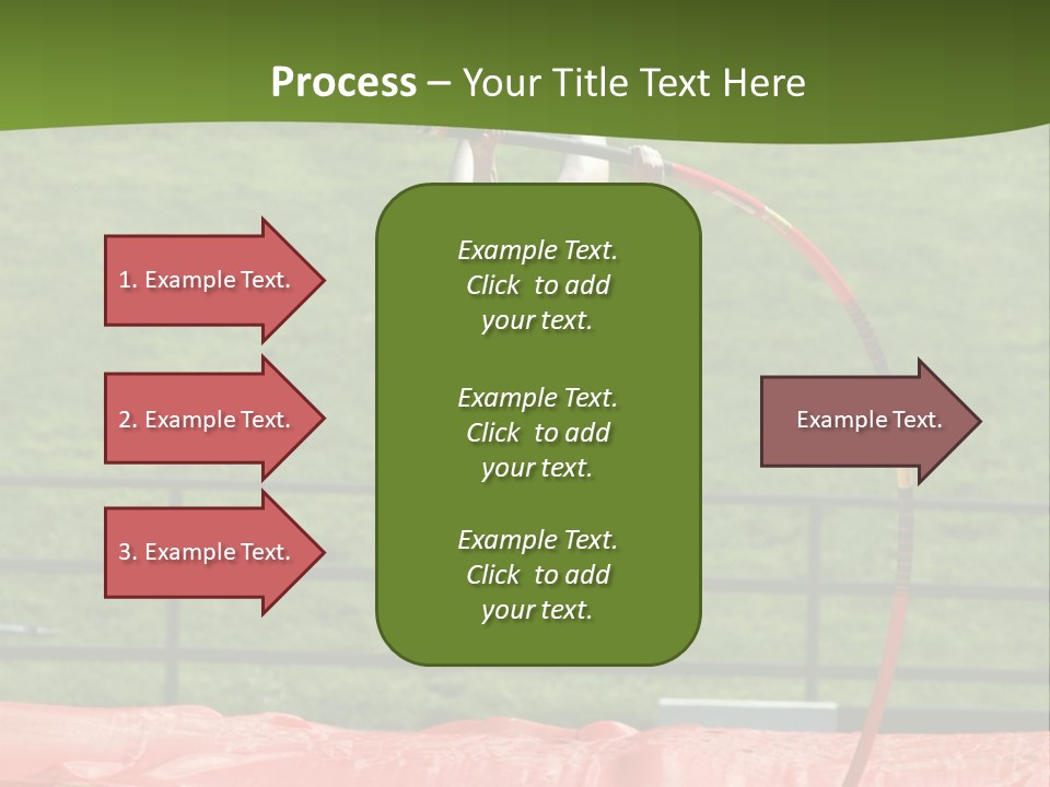 Pole Vaulter PowerPoint Template