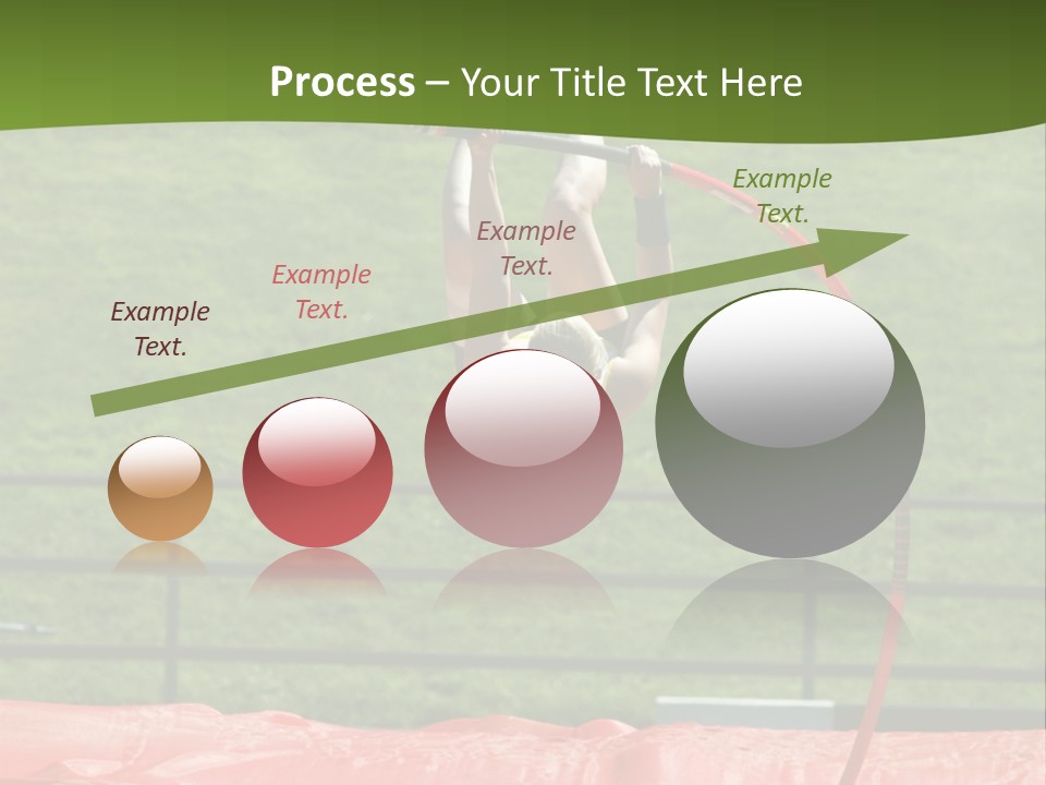 Pole Vaulter PowerPoint Template