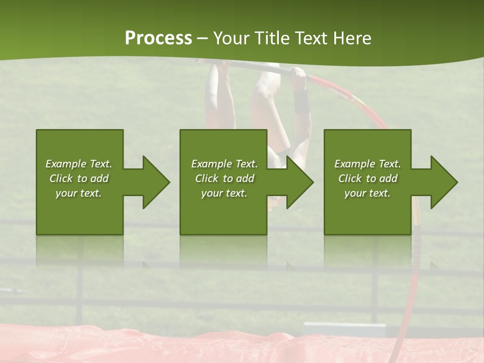 Pole Vaulter PowerPoint Template