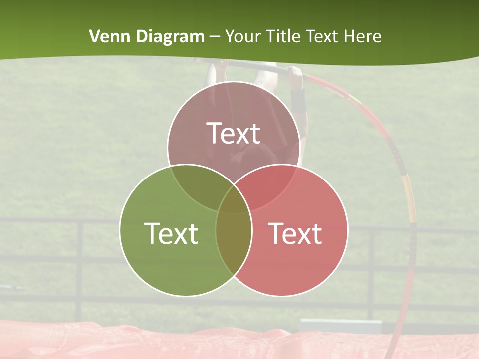 Pole Vaulter PowerPoint Template