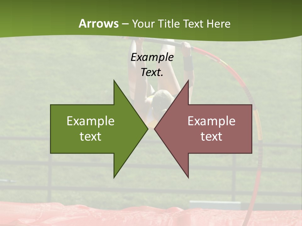 Pole Vaulter PowerPoint Template