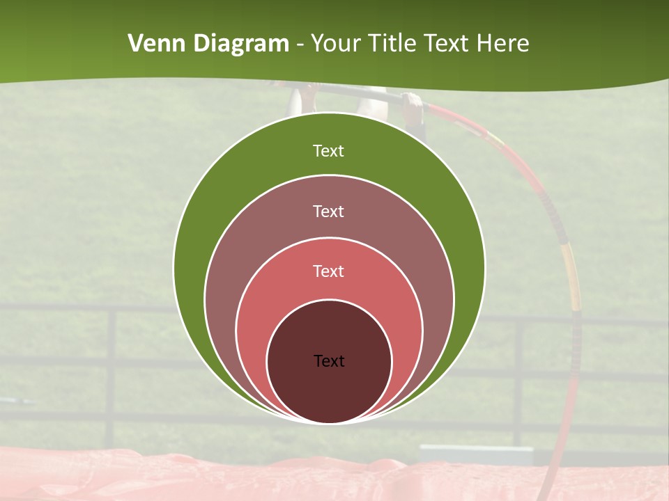 Pole Vaulter PowerPoint Template