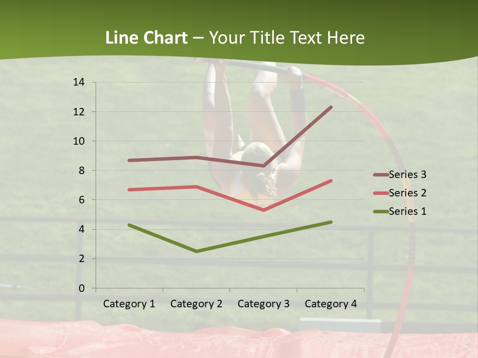 Pole Vaulter PowerPoint Template